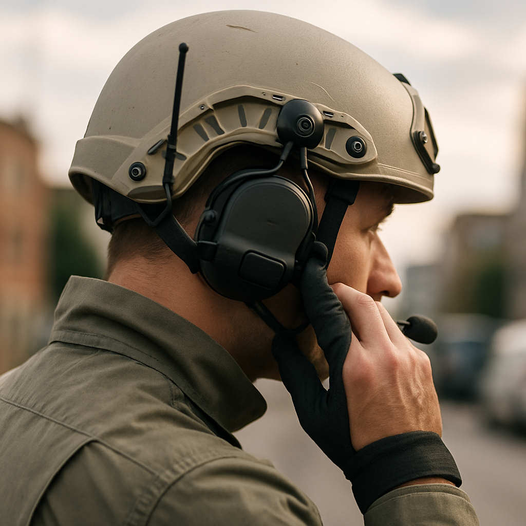 ArmyDS3: Kopfschutz und Kommunikationslösungen für Einsatzkräfte und Security
